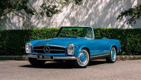 Электрокар своими руками. Mercedes-Benz 230SL 1965 года.