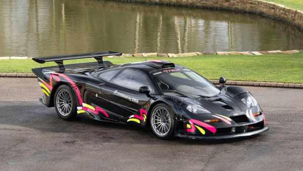 Гоночный McLaren F1 GTR оценили в 5 миллионов