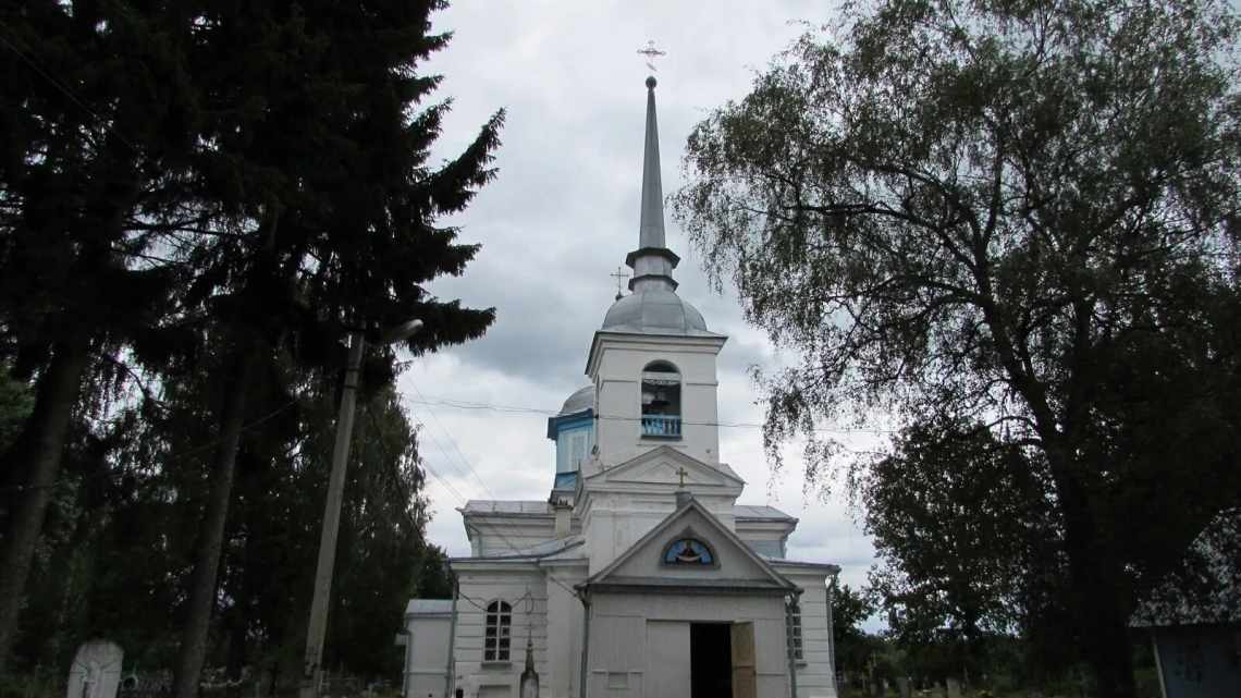 Церковь Покрова Богородицы в деревне Жаборы