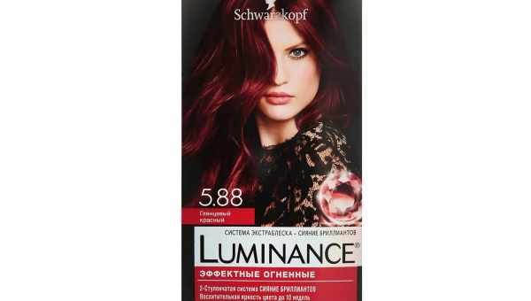 Краски для волос Luminance: плюсы и минусы, палитра цветов