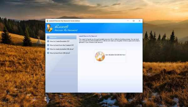Как сбросить пароль учётной записи пользователя Windows с помощью утилиты Lazesoft Recover My Password