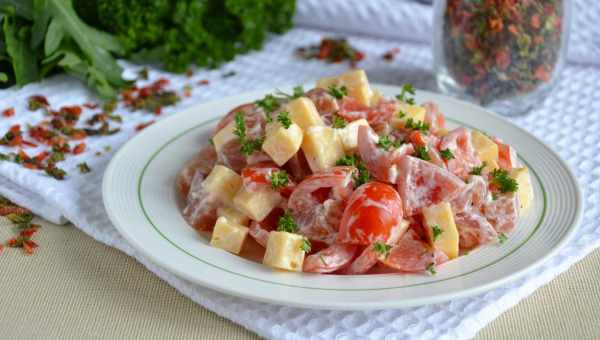 Салат с копченой курочкой "Аппетит"