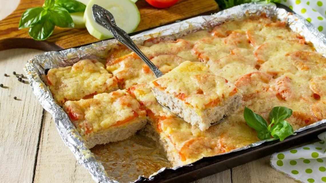 Кабачки с гречкой в духовке