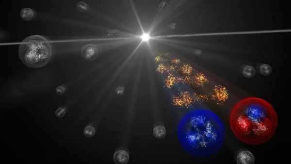 На Большом адронном коллайдере измерили силу взаимодействия протонов с φ-мезонами